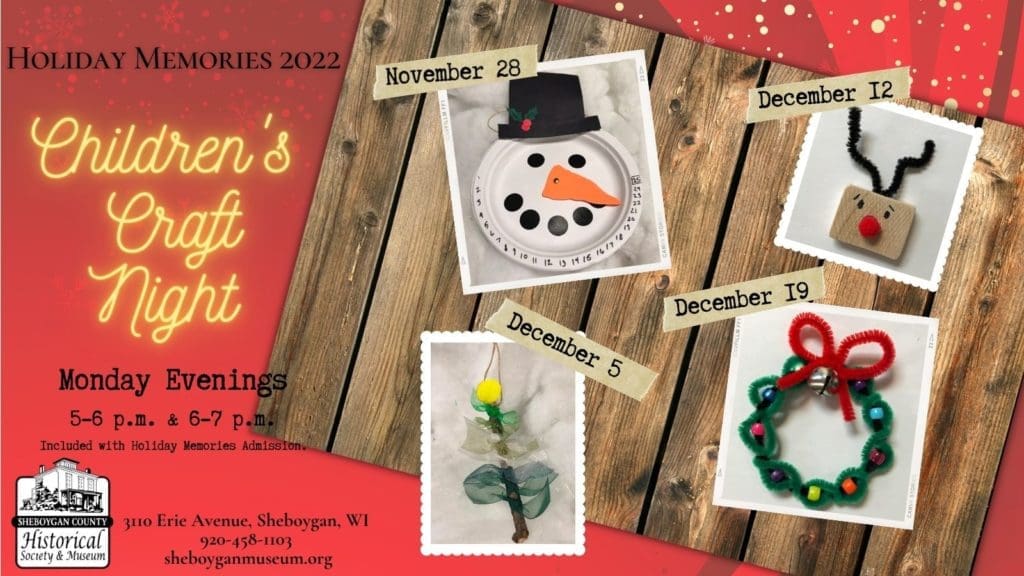 Children’s Craft Night – Holiday Memories 2022